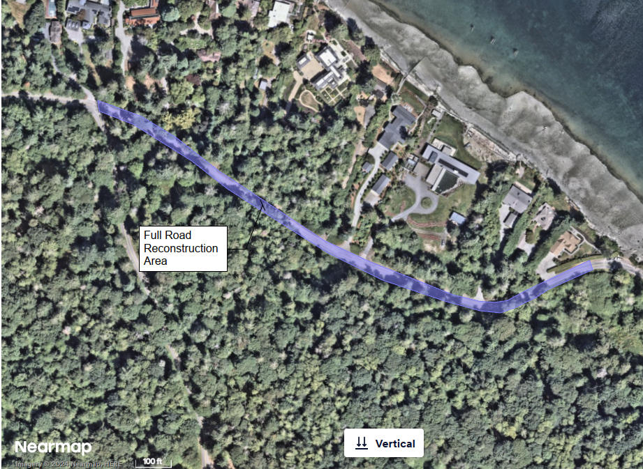 Country Club Road Reconstruction Project Area 10.25.24