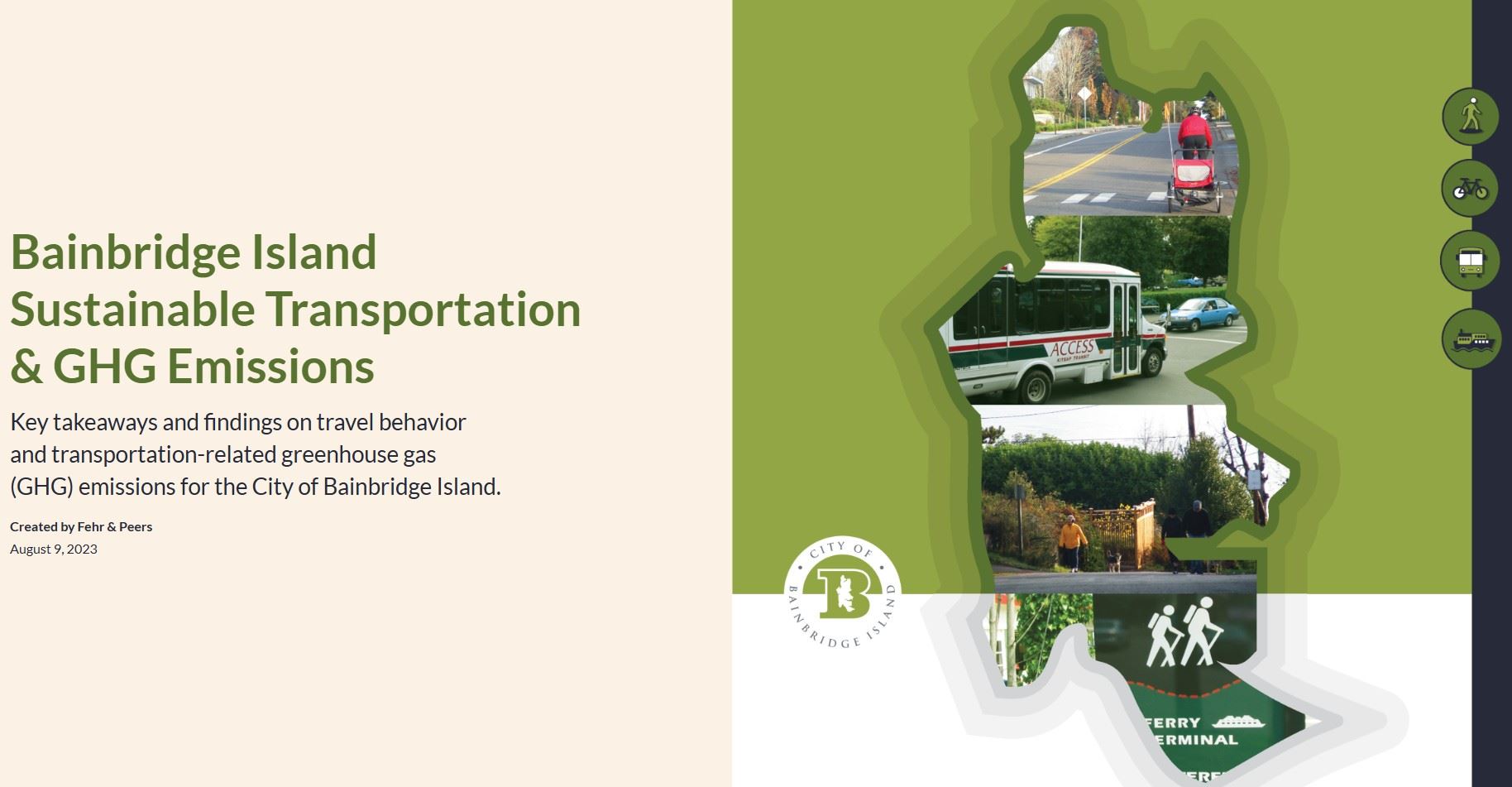 transportation greenhouse gas emissions story map